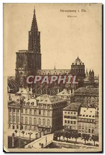 Cartes postales Strassburg Munster