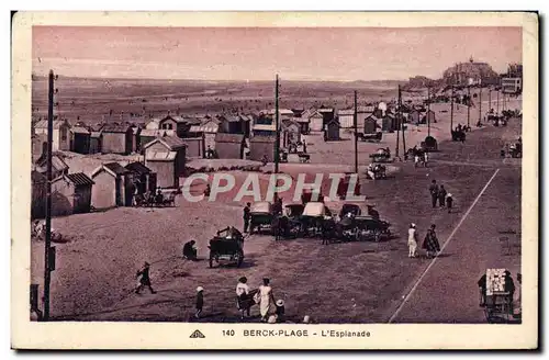Cartes postales Berck Plage L'Esplanade