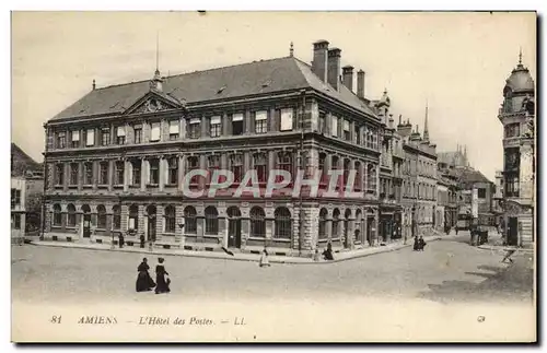 Cartes postales Amiens L&#39Hotel Des Postes