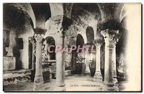 Cartes postales Le Puy Interieur St Michel