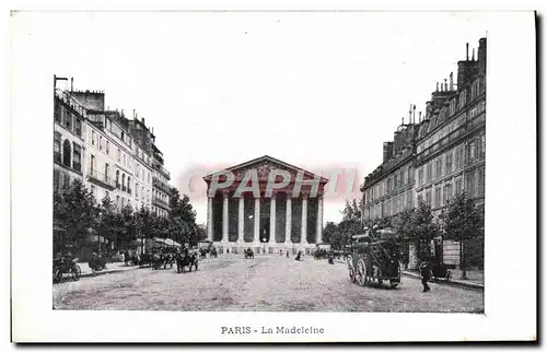 Cartes postales Paris La Madeleine