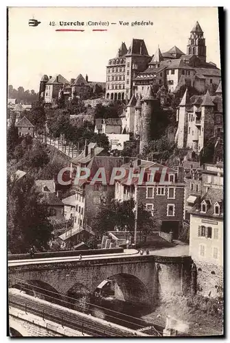 Cartes postales Uzerche Vue Generale