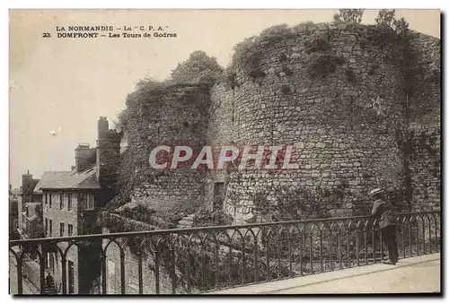 Cartes postales Domfront Les Tours de Godras