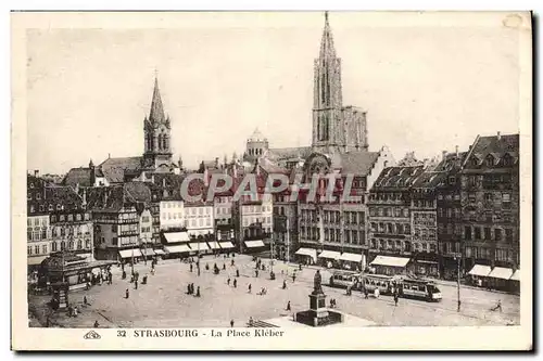 Cartes postales Strasbourg La Place Kleber