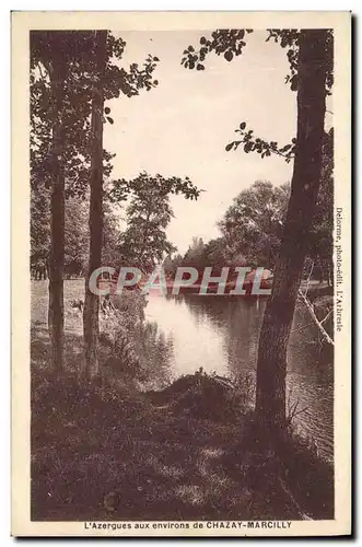 Cartes postales L'Azergues aux environs de Chazay Marcilly