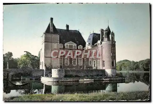 Cartes postales moderne La Bussiere Le Chateau Cour d'Honneur