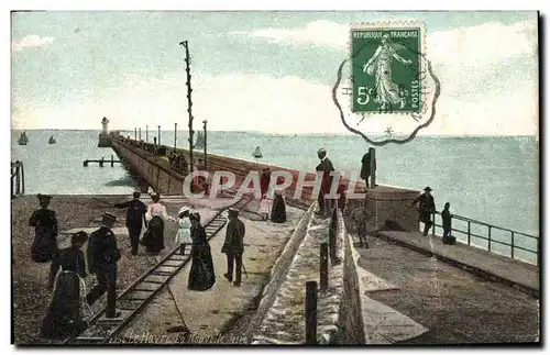 Cartes postales Le Havre La nouvelle jetee