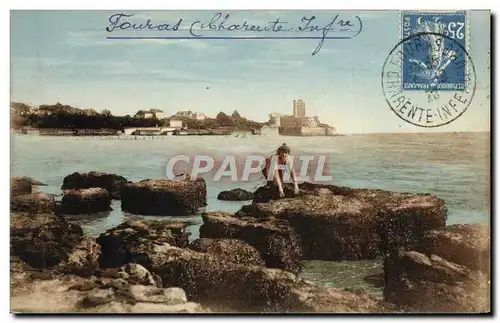 Cartes postales Fouras Vue Prise du Bais Couvert Vers la Plage