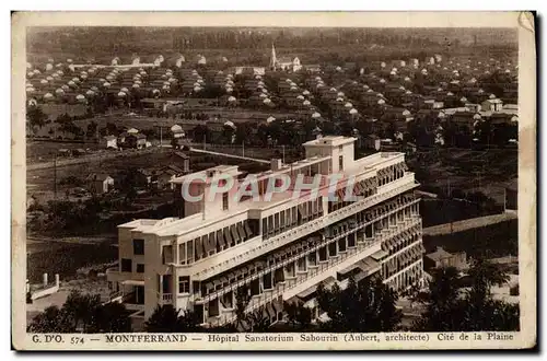 Ansichtskarte AK Montferrand Hopital Sanatorium Sabourin