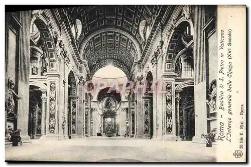 Cartes postales Roma Basilica di Pietro