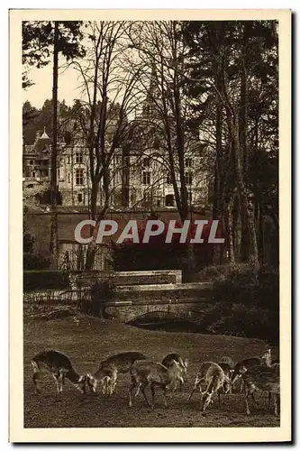 Cartes postales Parc Zoologique de Cleres Carfs pseudaxis Zoo