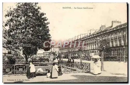 Cartes postales Nantes Le Cours Cambronne