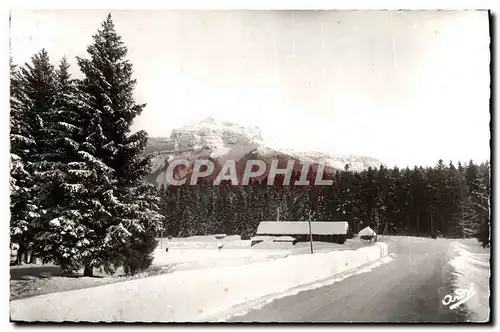 Cartes postales moderne Route Dans Les Alpes