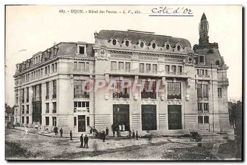 Cartes postales Dijon Hotel des Postes