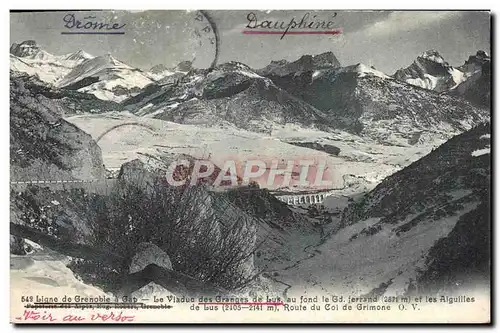 Cartes postales Ligne de Grenoble a Gap Le Viaduc des Granges de Lus