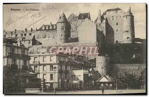 Cartes postales Dieppe Le Chateau