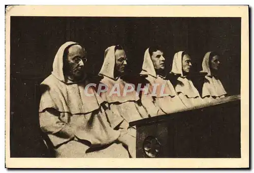 Cartes postales Les Religieux De France Dominicains recitant l&#39office divin
