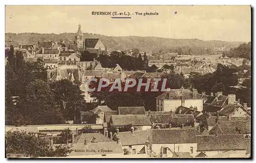 Cartes postales Epernon Vue Generale