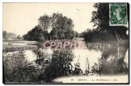 Cartes postales Amiens Les Hortillonages