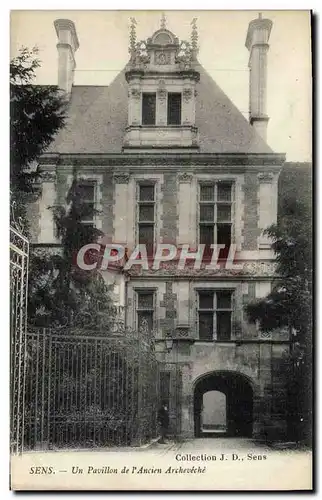 Cartes postales Sens Un Pavillon de L&#39Ancien Archeveche