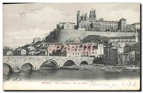 Cartes postales Beziers Vue Generale