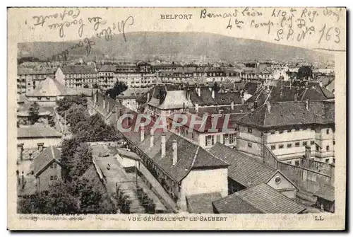Ansichtskarte AK Vue Generale Et Le Salbert Belfort