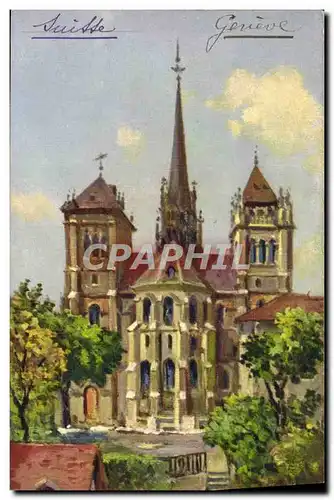 Cartes postales Geneve Cathedrale St Pierre