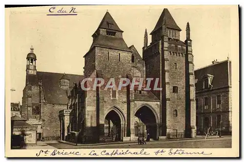 Cartes postales St Brieuc La Cathedrale St Etienne