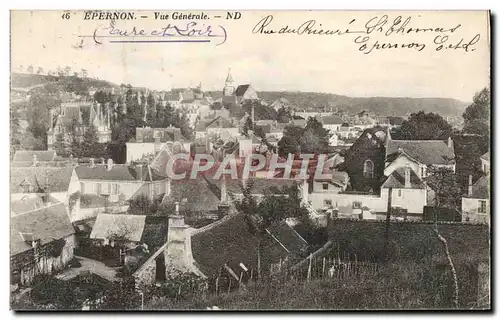 Cartes postales Epernon Vue Generale