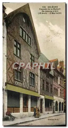 Cartes postales Orleans Facade de la Maison de Jeanne d&#39Arc
