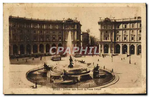 Cartes postales Rome Fontana Delle Nalodi in Piazza