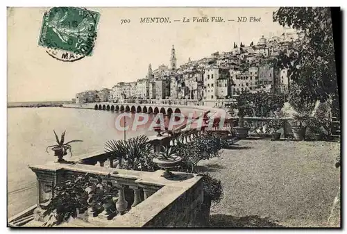 Cartes postales Menton La Vieille Ville