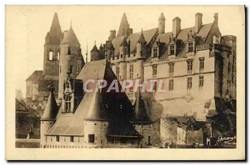 Cartes postales Loches Le Chateau Royal