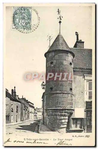 Cartes postales L&#39Isle sur Serein La tour Amyot