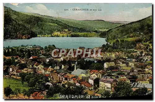 Cartes postales Gerardmer en Son lac