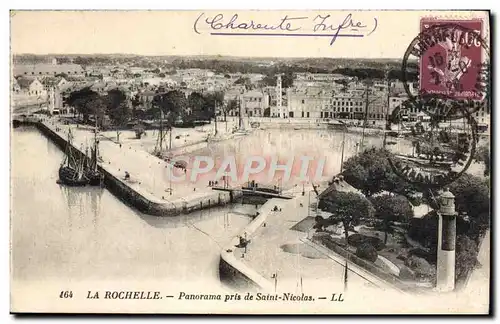 Cartes postales La Rochelle Panorama Pris de Saint Nicolas