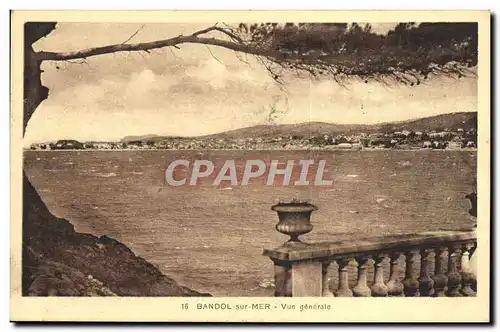 Ansichtskarte AK Bandol Sur Mer Vue Generale