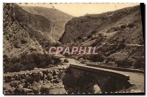 Cartes postales Environs De Digne les Bains Route de Barles