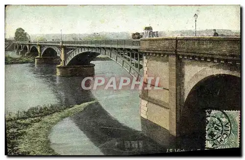 Cartes postales Vichy Le pont sur l'Allier
