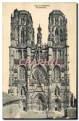 Cartes postales Toul La cathedrale