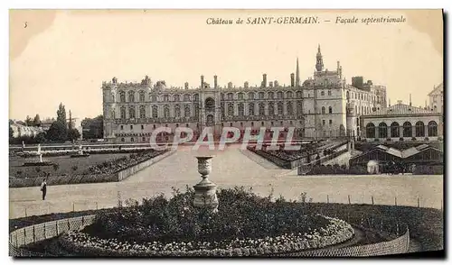 Ansichtskarte AK Saint Germain En Laye Chateau Facade septentrionale