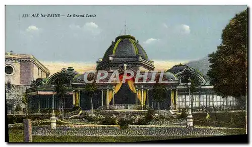 Cartes postales Aix Les Bains Le Grand Cercle