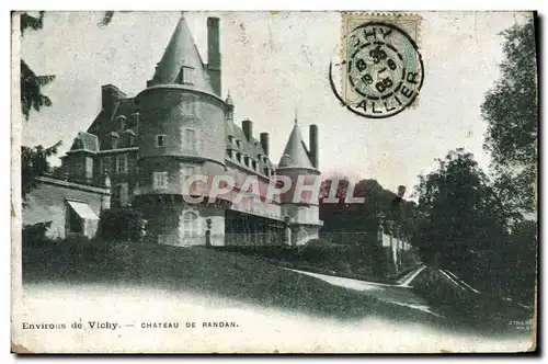 Cartes postales Vichy Chateau De Randan