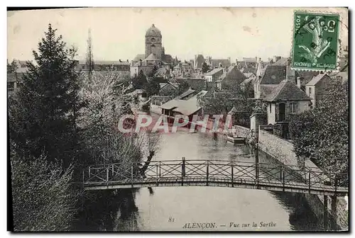 Cartes postales Alencon Vue Sur la Sarthe