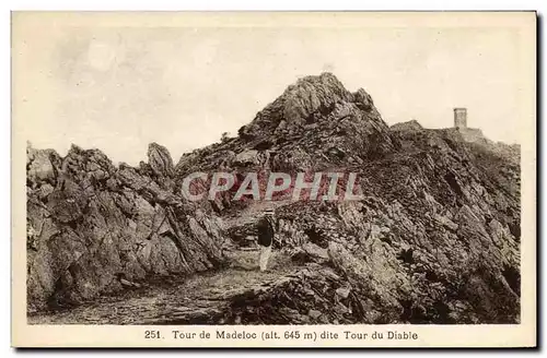 Cartes postales Tour de Madeloc dite Tour du Diable