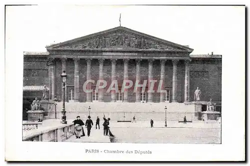 Cartes postales Paris Chambre des Deputes