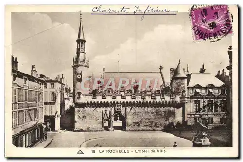 Cartes postales La Rochelle L&#39hotel de ville