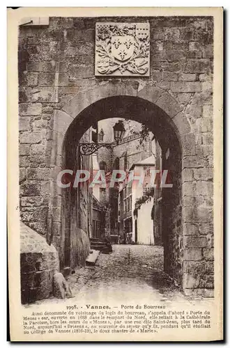 Cartes postales Vannes Porte du Bourreau