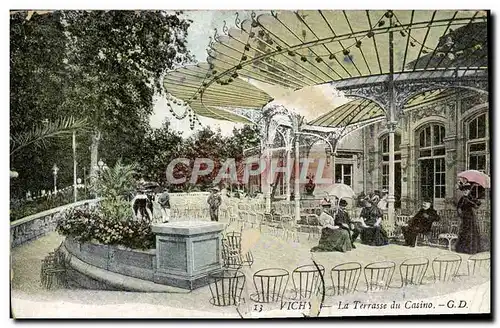 Ansichtskarte AK Vichy La Terrasse du Casino