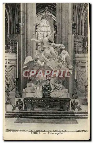 Cartes postales Bridan L&#39Assomption Chartres Cathedrale